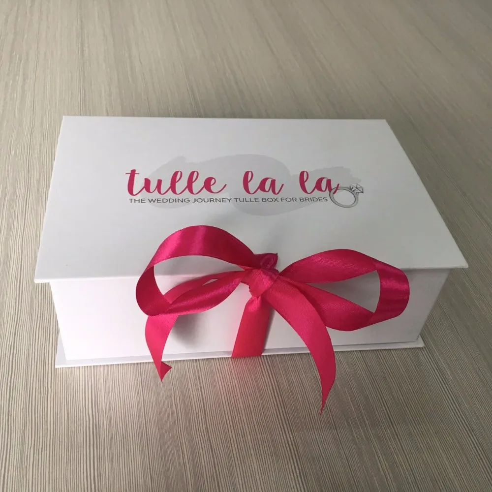 500 шт./лот на заказ роскошный складной жесткий картон Подарочная упаковка