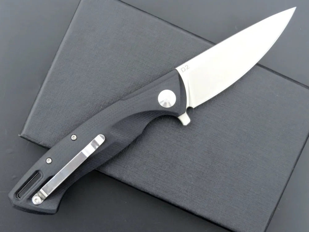 Eafengrow EF26 58-60HRC D2 лезвие G10 Ручка EDC Складной нож инструмент для выживания кемпинга охотничий карманный нож Тактический Открытый инструмент