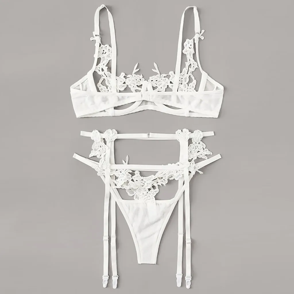 2 шт. женское нижнее белье корсет кружевное ратия муслиновая Пижама прозрачное