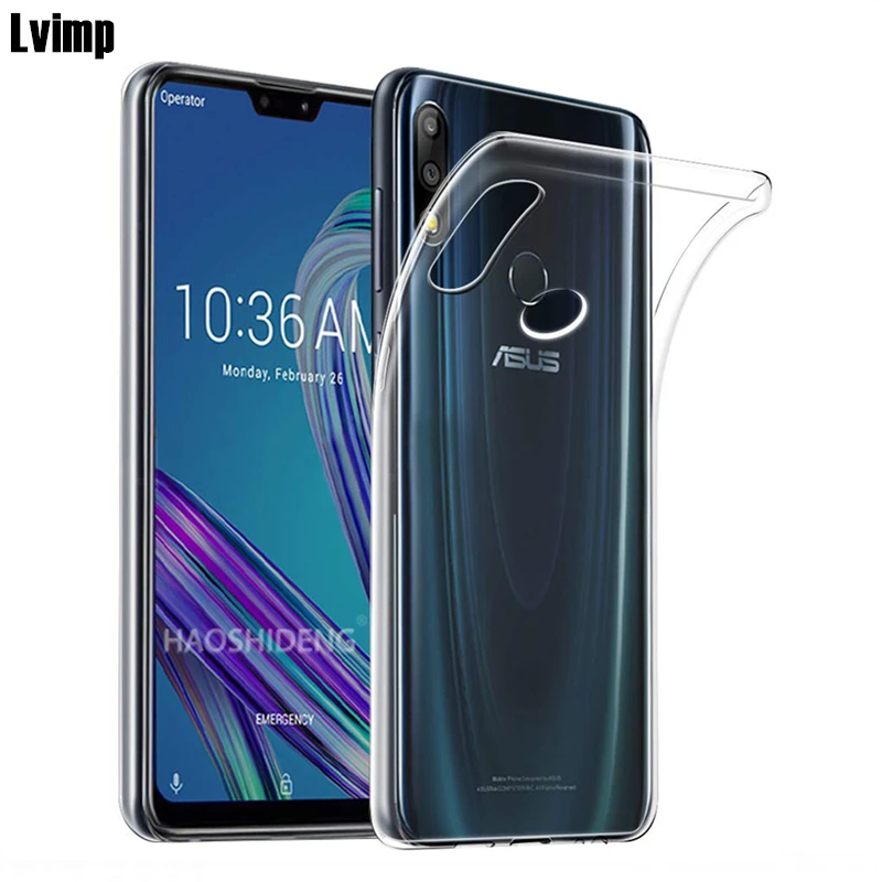 Чехол для Asus Zenfone Max Pro (M2) ZB631KL ZB630KL ультратонкий прозрачный мягкий чехол из ТПУ ASUS