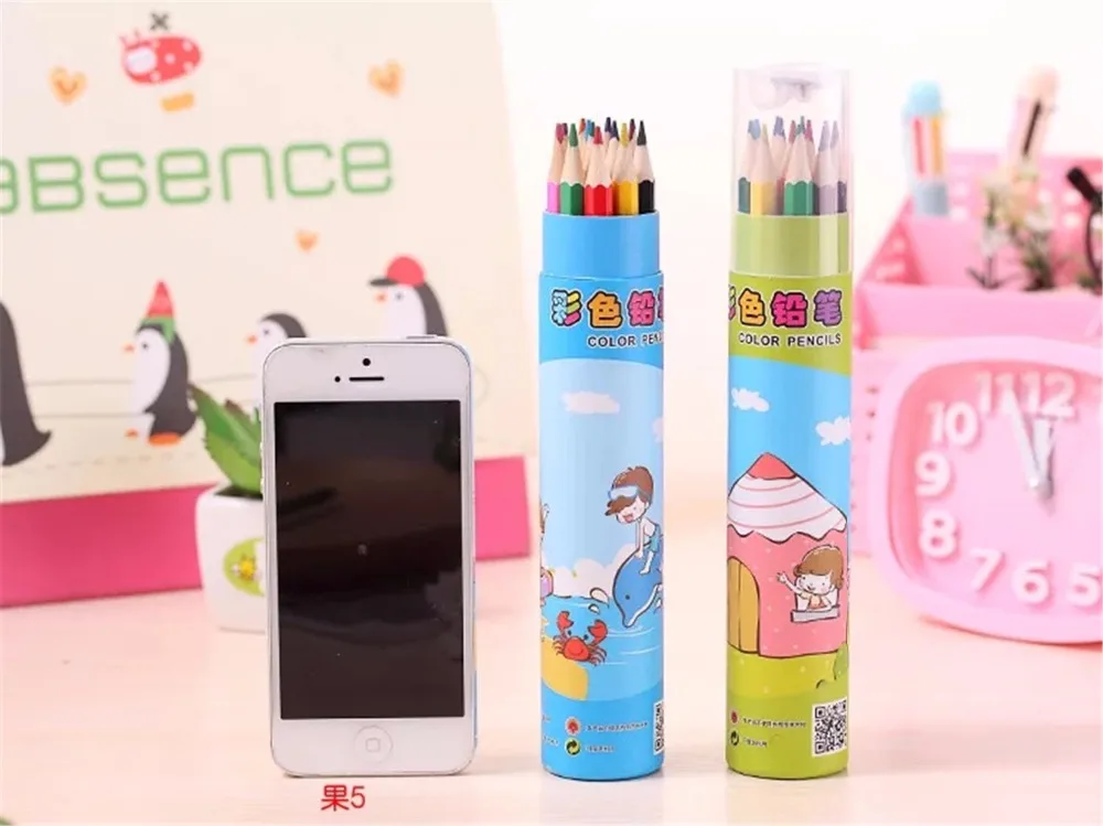 Канцтовары мультфильм творческий 12 видов цветов свинцовый Детский рисунок