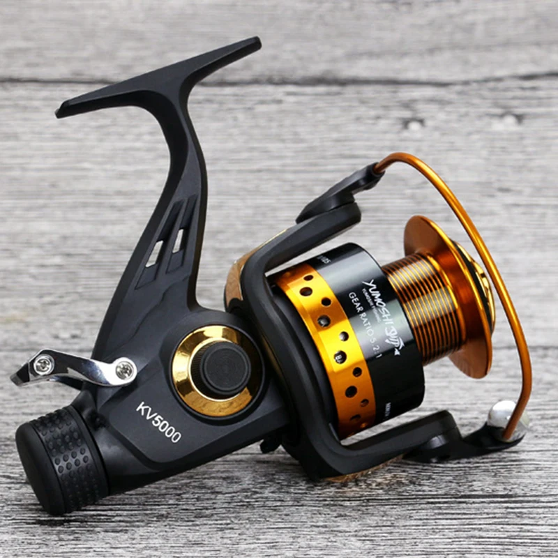 

Spinning Reel Fishing 13+1 Bearing Balls 5.2:1 Fishing Reel Durable Metal Left/Right Handle Fishing Reel Free Shipping