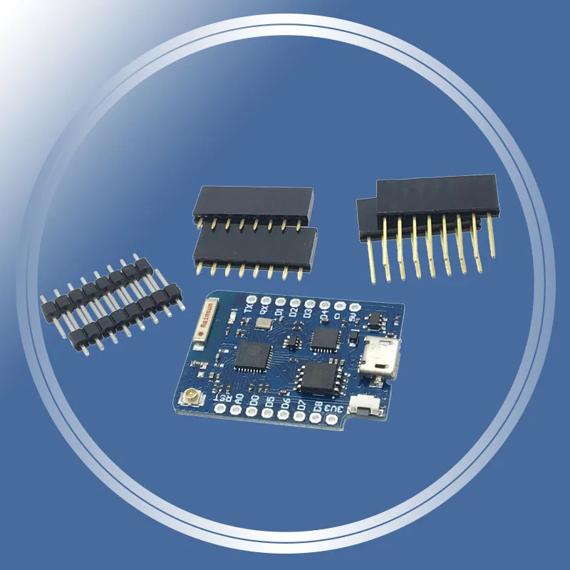 Внешний антенный разъем для WEMOS D1 Mini Pro 16M Bytes NodeMCU ESP8266 ESP 8266EX CP2104 WIFI макетная плата