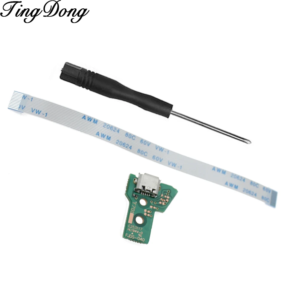 Плата гнезда для порта зарядки питания гибкий кабель извлечения из ленты с 12