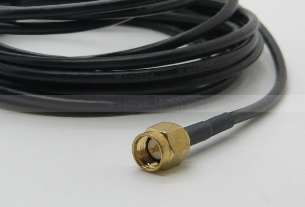 16dBi Широкополосная Антенна-усилитель сигнала SMA CRC9 TS9 разъем
