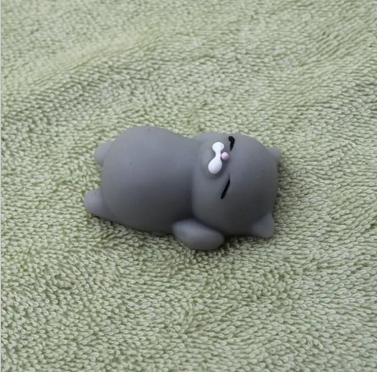 Мини-squishy милый котенок салфетки Антистресс мяч Squeeze Моти рост игрушки