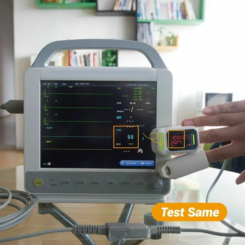 Цифровой портативный Пульсоксиметр Pulsioximetro Fingertip Пульсоксиметр De Pulso do Finger oximetrim Saturometro светодиодный дисплей для ухода за домом