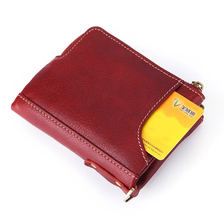 Новая мода 100% корова натуральная кожа женские длинные кошельки женский