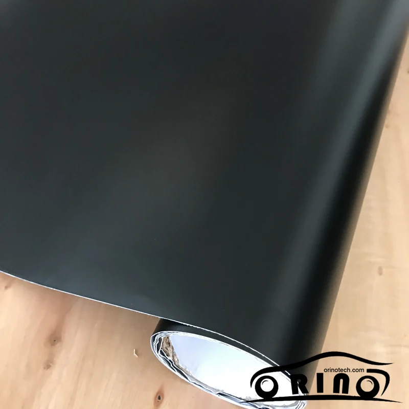 5/10/15/20/30X1.52M Matte Black Vinyl Car Wrap Car Motorcycle Scooter DIY Styling Adhesive Film Sticker With Air Bubble Free