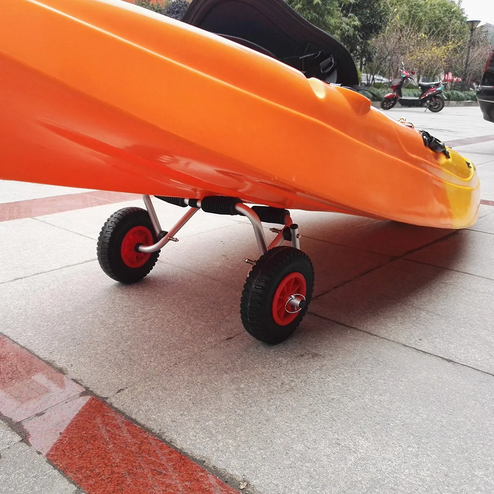 

Kayak Trolley Foldable Boat Canoe Dolly Tote Carrier Transport Portable Trailer Cart Removable Wheel Rowing Boat Trolley