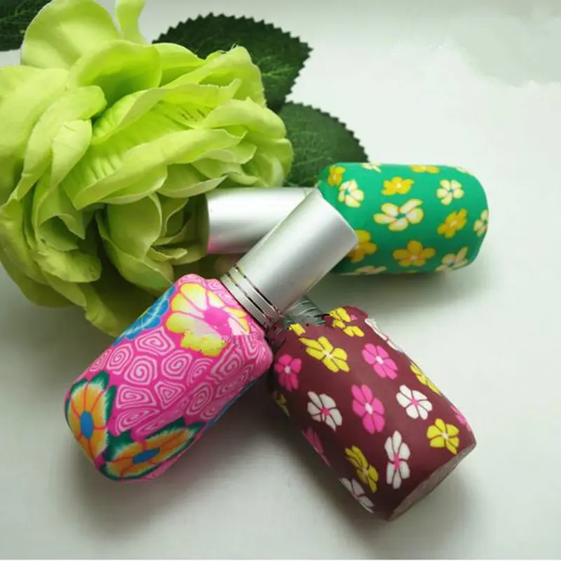 15ml Flower Perfume Bottle Porcelain Pottery Spray Bottles Atomizer Refillable Empty bottle F20171836 | Красота и здоровье
