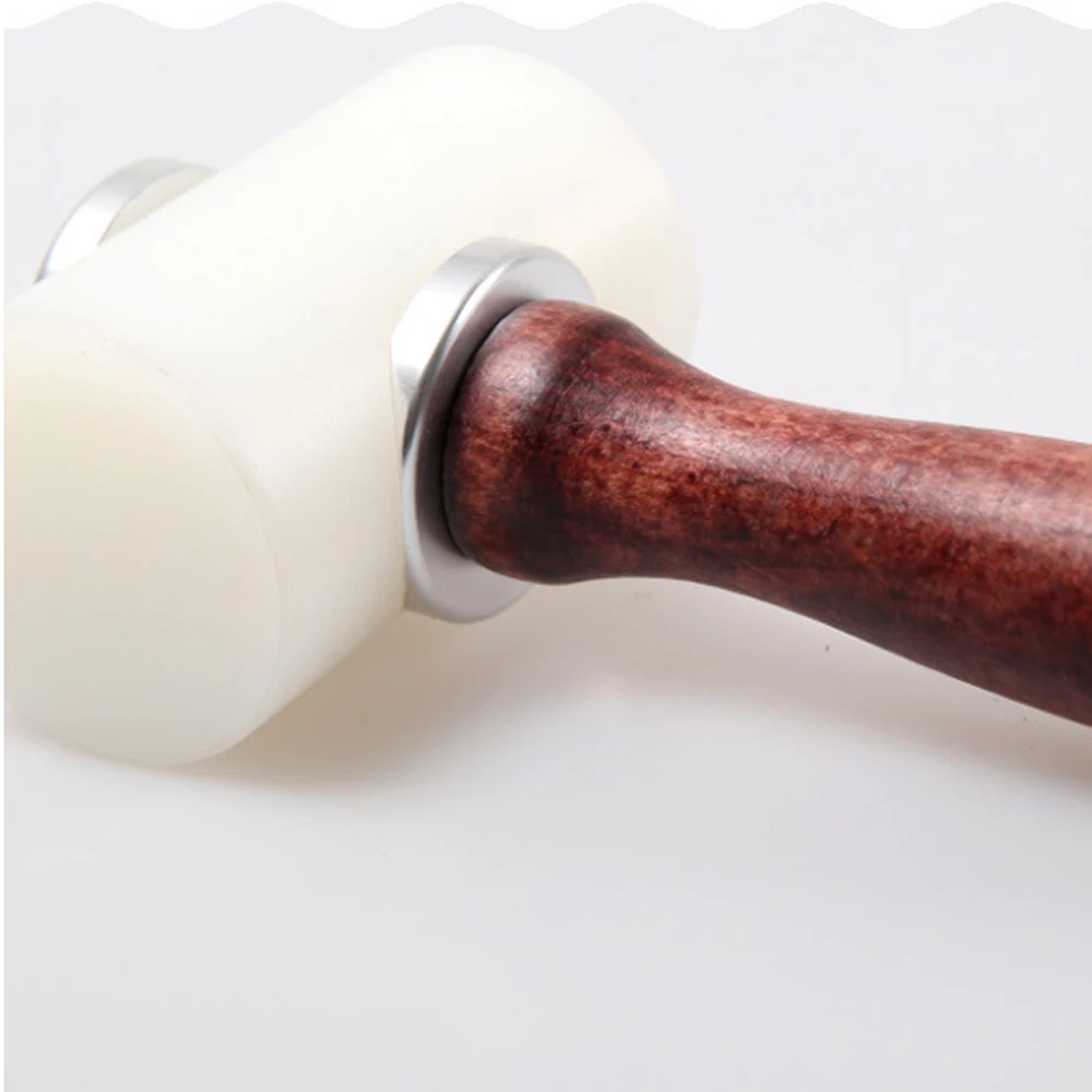 DIY leather craft stamping punch hammer hand tool |