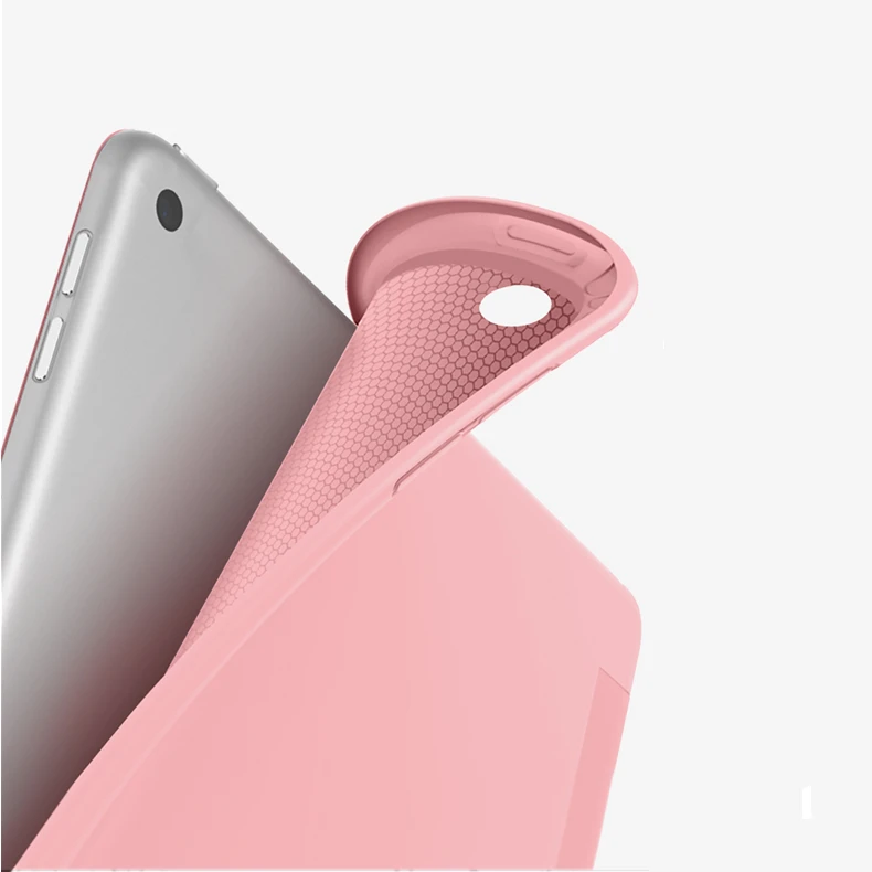 Роскошный оригинальный смарт чехол из искусственной кожи для iPad air магнитный