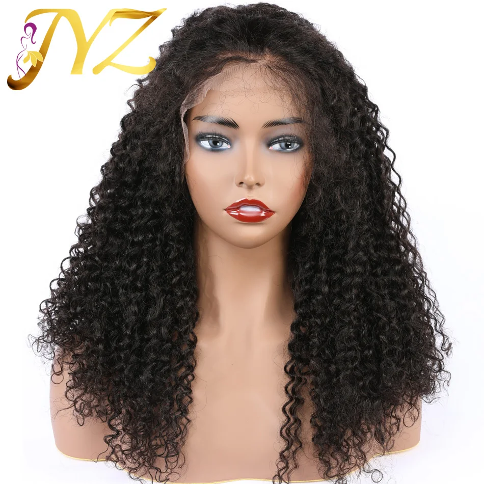 Фото Кудрявые вьющиеся парики из человеческих волос для черных женщин естественный