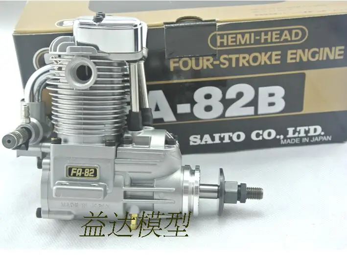 Saito 82b safa 4 тактный двигатель для летательного аппарата дистанционное управление