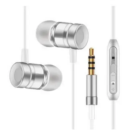 Супер бас стерео наушники Музыка динамик Heavy Metal для Samsung Galaxy S IV I9515 I9500 S4 I9505 MIC