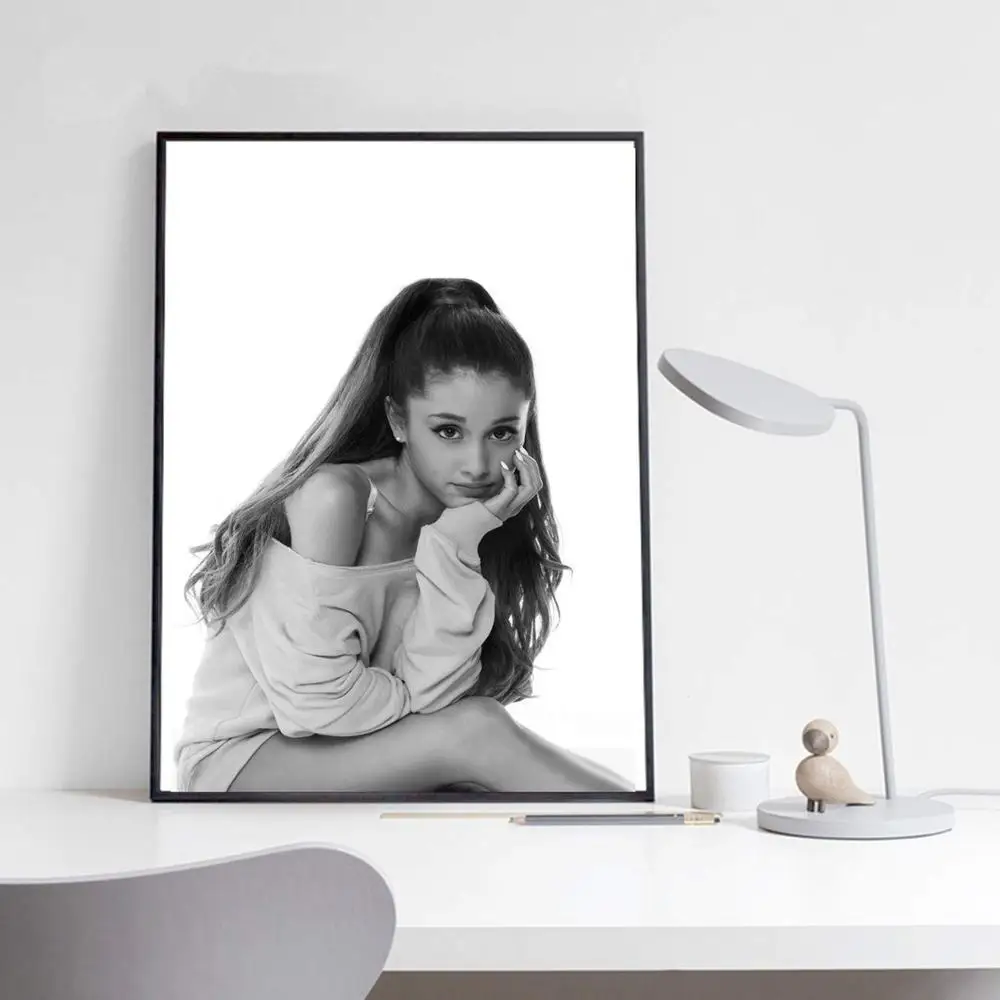 Ariana Grande Портретные фотографии на холсте напечатанные настенные картины Домашний декор плакаты и принты искусство для украшения гостиной - Цвет: 1