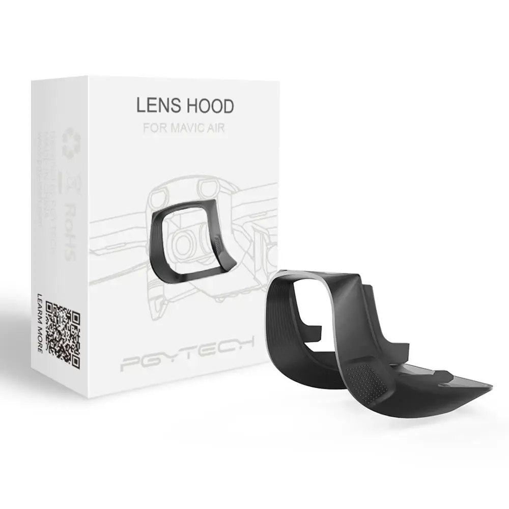 Lens Sunhood PGYTECH Mavic Air пульт дистанционного управления/Управление Лер застежка Landyard/Шасси/адаптер для DJI Mavic Air drone аксессуары - Цвет: Lens Sunhood