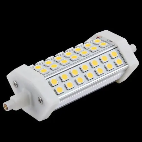 4XR7s J118 Ampoule Spot Dimmable 5050 SMD 42 LEDs Blanc Chaud 3000K 118 мм | Лампы и освещение