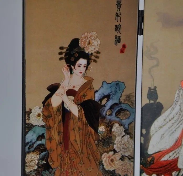 Четыре экрана красоты в древнем Китае. Высококачественная атмосфера коллекция