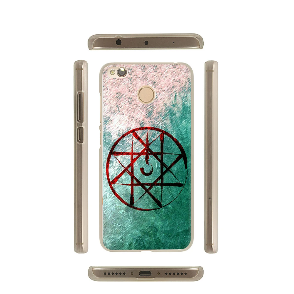 Жесткий чехол для телефона FullMetal Alchemist с аниме Xiaomi Mi 5 6 8 5S A1 A2 5X 6X F1 9 9SE MAX3 9T CC9e A3 pro |