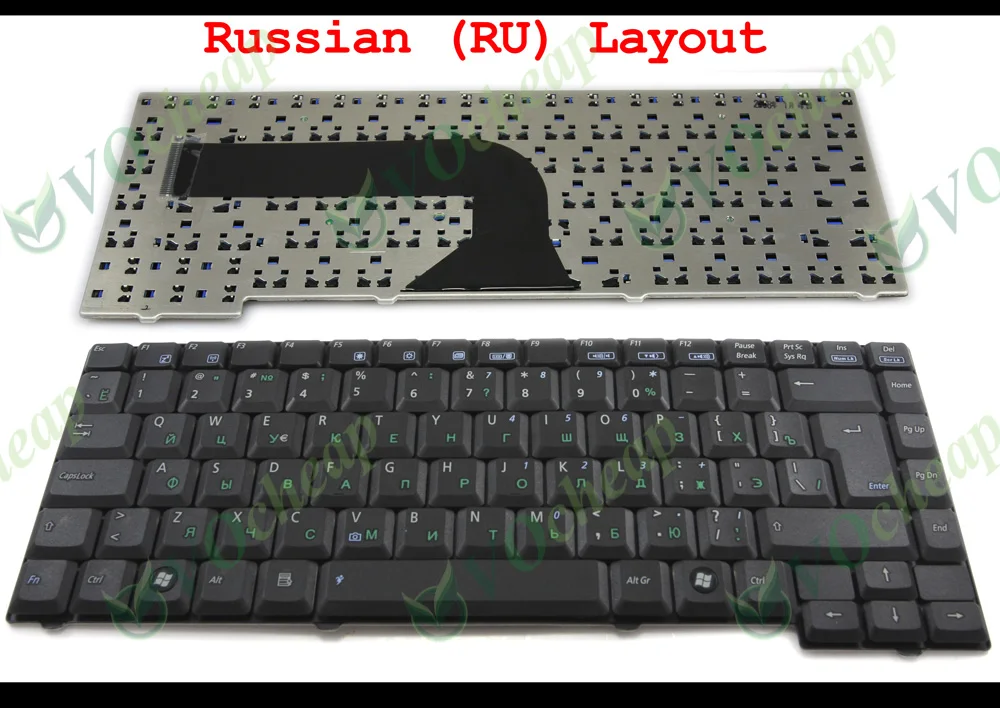 

Клавиатура для ноутбука Asus Z94, A9, A9R, A9T, Z94G, Z94L, X58c, X51, X50, X58L, X50C, X50N, X50M, X50R, X51H, X51R, X51RL, русская, Черная