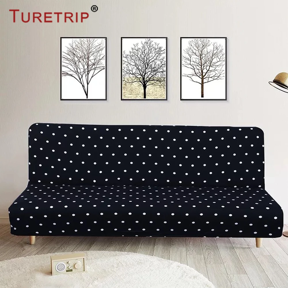 Turetrip 1 шт. Чехол для дивана-кровати с принтом футон Slipcover Полный складной эластичный стрейч-чехол для мебели для дивана коврик для собак для домашних животных