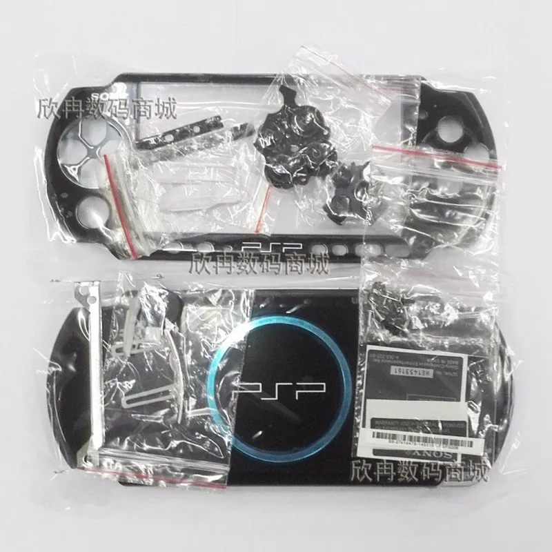Новая версия для PSP3000 PSP 3000 игровая консоль замена полный красный цвет корпус