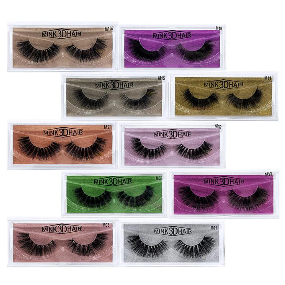 Dighealth Makeup Lashes 3D Mink False Eyelashes Natural Long Faux Cils Wimpers Magnetique Thick Eyelash Extension Supplies | Красота и