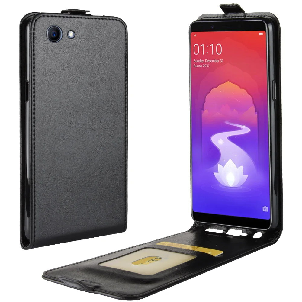Чехол для телефона OPPO F7 Youth A73S откидная Обложка на заднюю панель из искусственной