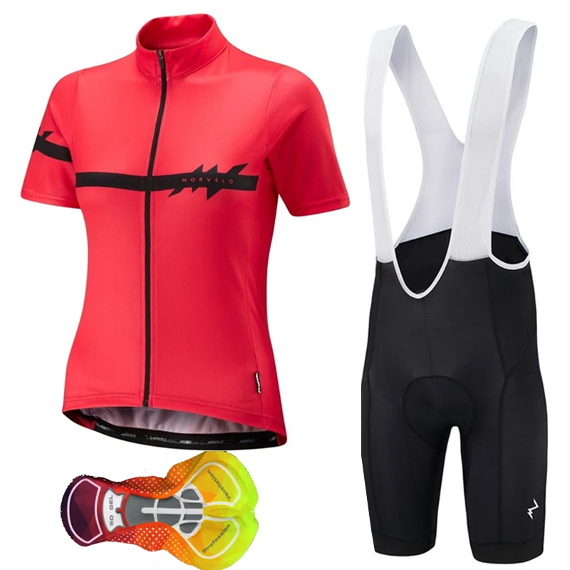 Ropa ciclismo Morvelo 2019 командная велосипедная Джерси с коротким рукавом женская летняя