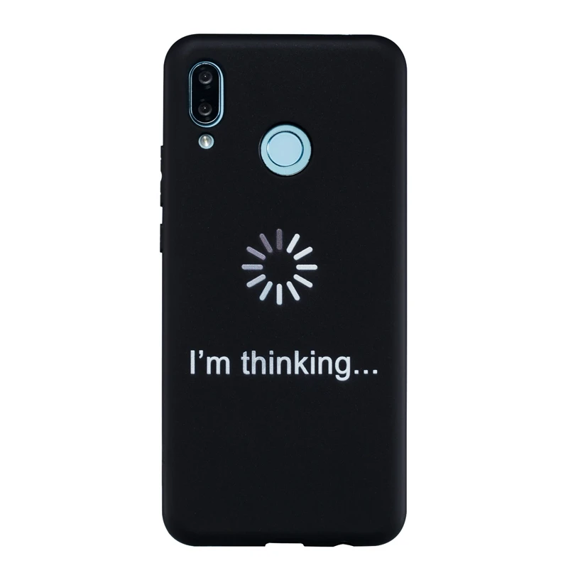 Для huawei Nova 3i чехол мягкий художественные абстрактные линии силиконовый для