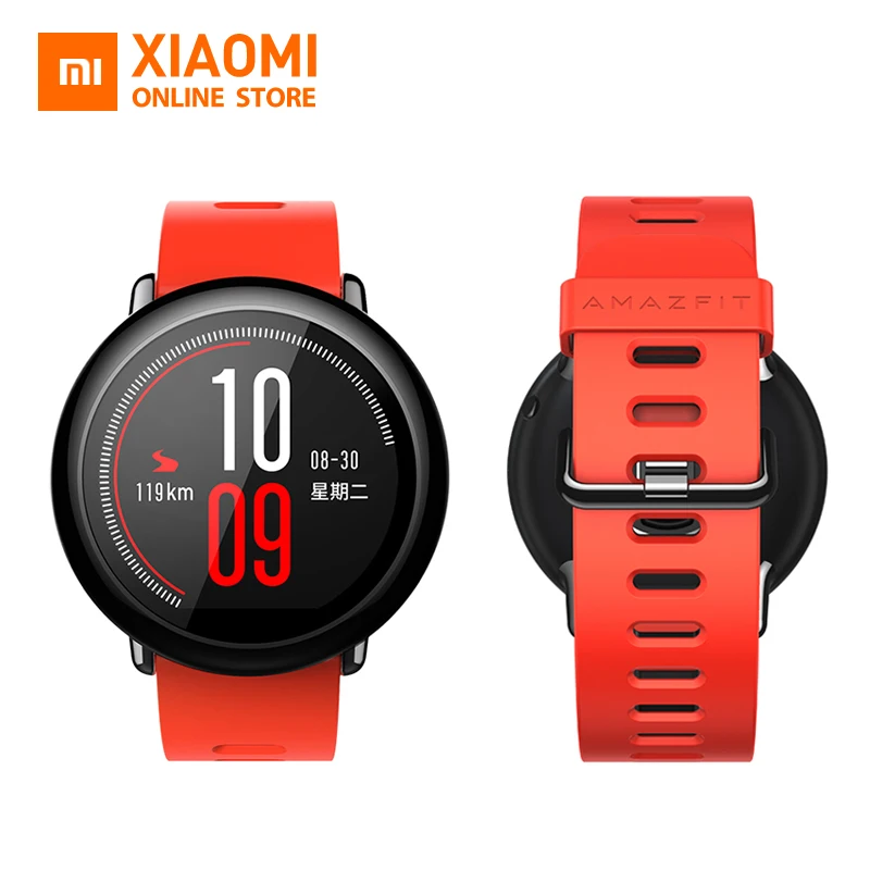 Английская версия Xiao mi Hua Amazfit Pace умные часы Fit Bit gps Бег Спорт Bluetooth Музыка темп Wi Fi