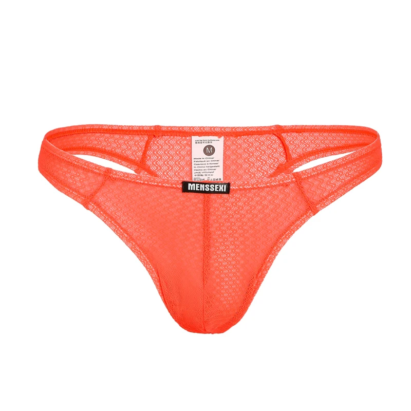 Мужские Трусы стринги 2019 Гей Нижнее белье пикантные мужские и бандаж шелковые