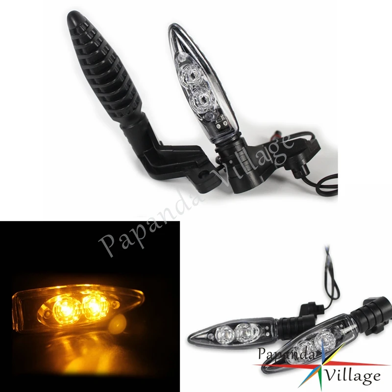 

Papanda LED Rear Turn Indicator Signal Light Amber Light for BMW HP4 S1000RR F700 F800 GS 2012-2015 F800 GT 2013-2015