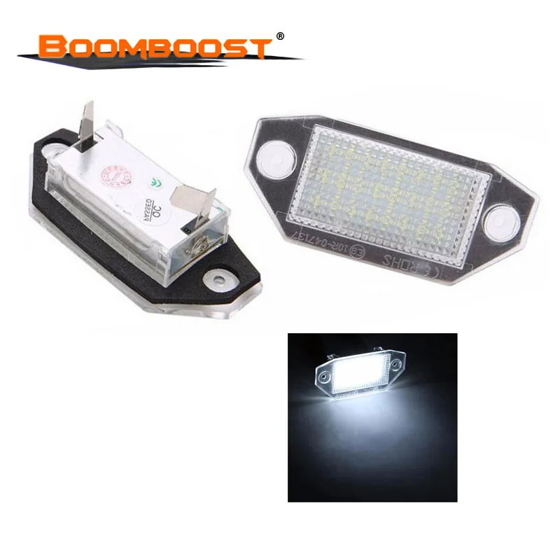 2 шт. 24 SMD LED 12 В для Ford Mondeo MK3 2000 2007 номерной знак лампа белый номер Высокая мощность