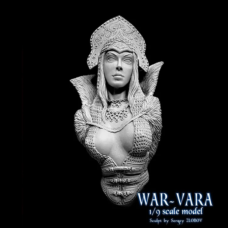 1/9 War Vara модель бюст из смолы GK тема исторической войны женский несобранный и