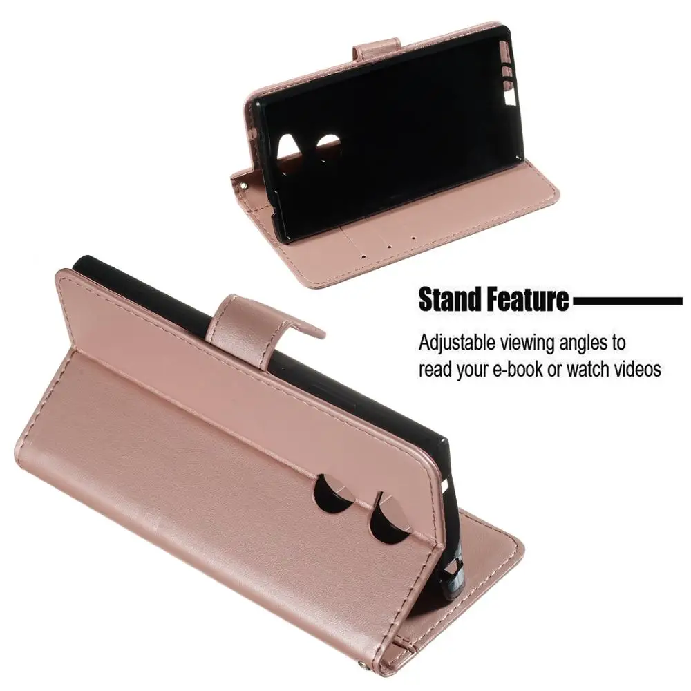 Flip leather Wallet Case For Sony Xperia L1 L2 L3 X XA XA2 XA1 Plus XA Ultra XA2 Ultra Case High Quality Fashion Luxury Cover