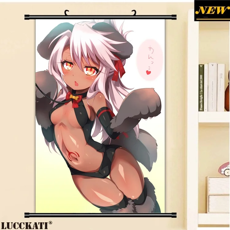 40X60 см судьба калейд лайнер prisma illya Судьба Ночь лоли cameltoe мультфильм аниме стены картину прокрутки холст живопись плакат - Цвет: L