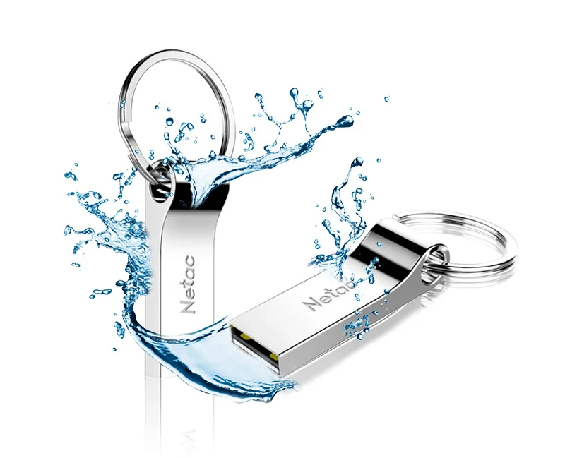 USB флеш-накопитель Netac U275 32 Гб 64 ГБ USB 2,0 компактный флеш-накопитель металлический брелок 16 ГБ флеш-накопитель карта памяти Micro USB
