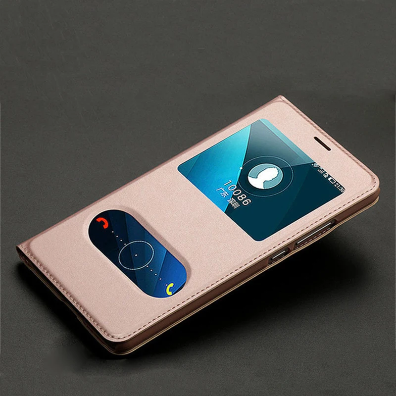 Чехол на Honor 5c чехол s для huawei Флип кожаный золотой жесткий пластиковый роскошный