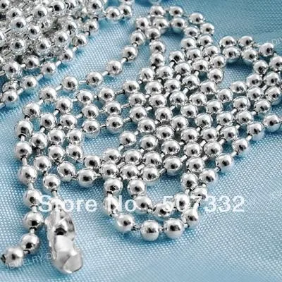 Бесплатная Доставка! 20 шт., Посеребренные Круглые бусины CC008 2 мм