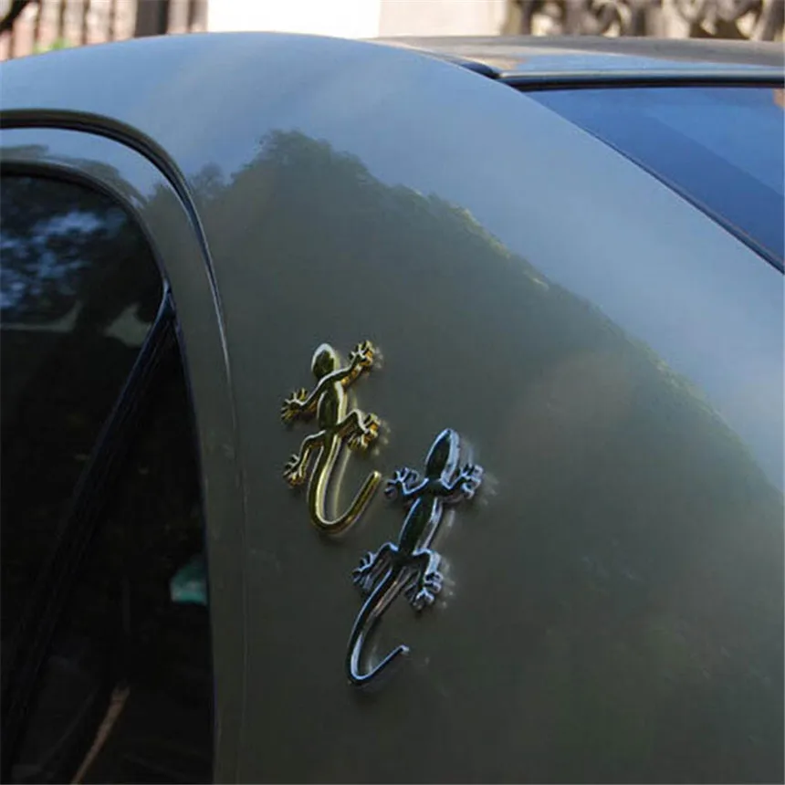 Автомобиль мода металлический Gecko твердый грузовик Наклейка Декор Стайлинг