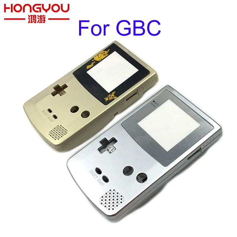 10 комплектов для GBC корпус чехол для игры мальчик чехол для GBC золото и серебро корпус на замену
