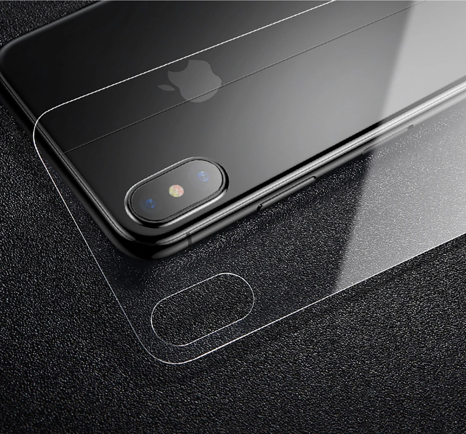 Baseus прозрачная задняя защитная пленка из закаленного стекла для iPhone Xs Max защитная задняя панель закаленное стекло для iPhone Xsmax