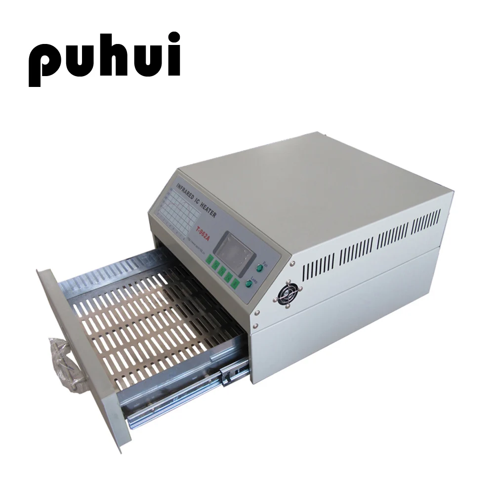 PUHUI T 962A интеллектуальный инфракрасный РЕФРИЖЕРАТОРНЫЙ сварочный аппарат