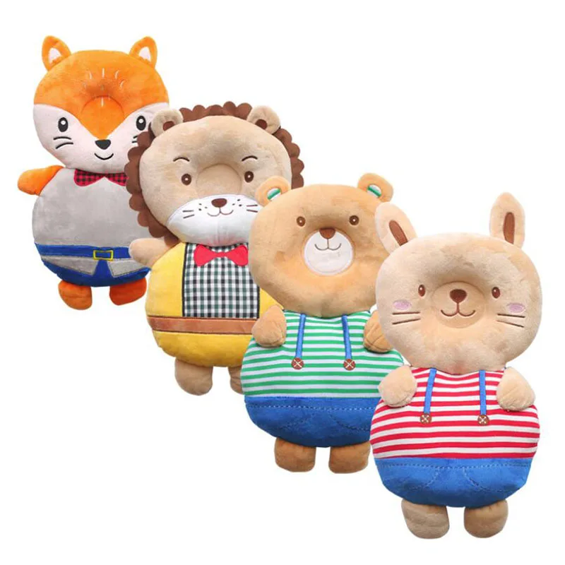 Мультяшная детская подушка для защиты головы новорожденного малыша