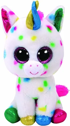 Harmonie Unicorn Большие глаза мягкие животные плюшевые игрушки 15 см кошки Единорог Сова собака Леопард Пингвин, лиса печать корова коала призрак мышь - Цвет: Harmonie Unicorn
