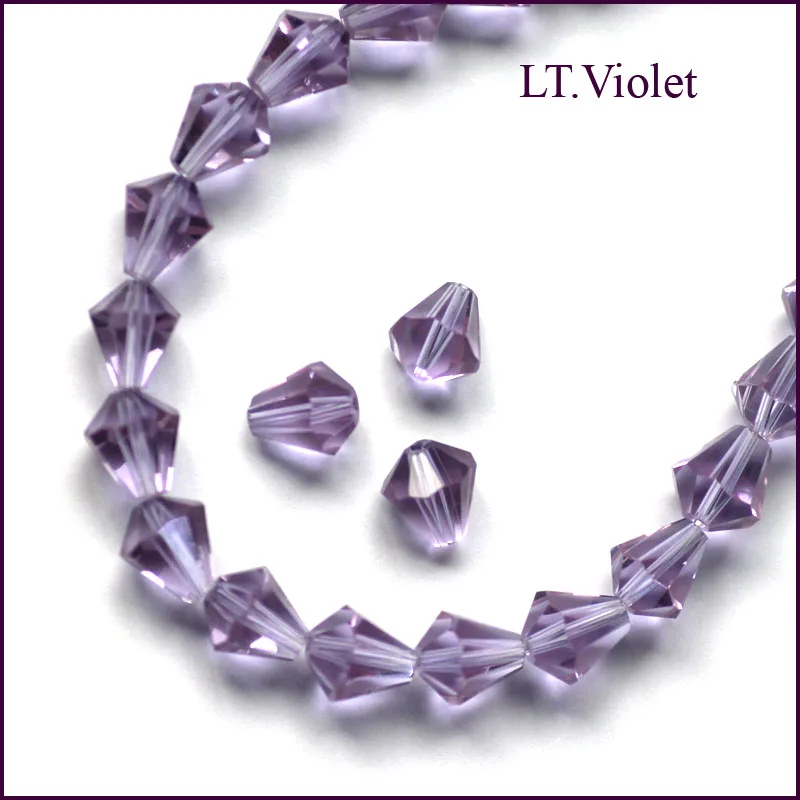 Бусины биконусные граненые 10 Х9 мм 100 шт.|bead spacers|bead shawlbeads loose |