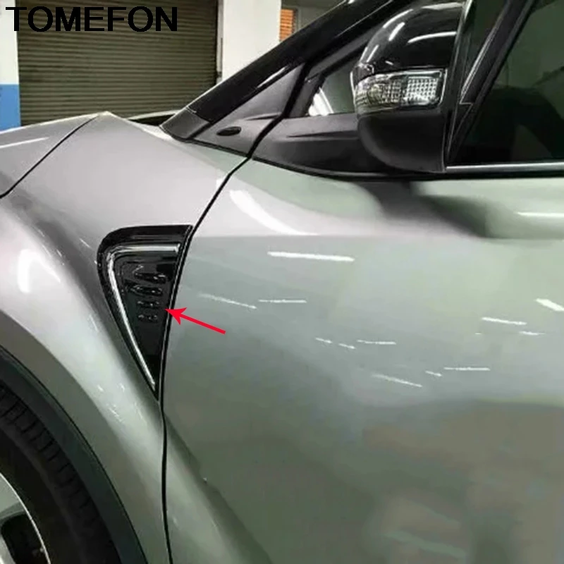 TOMEFON для Toyota C HR CHR 2016 2017 2018 головка кузова автомобиля крыло боковая крышка отделка